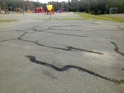Sealing Cracks Lengthens The Life of Asphalt